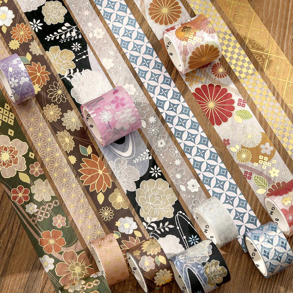 BGM Foil Stamping Masking Tape: The Color of Kimono - Brilliant Splendor - Image 7