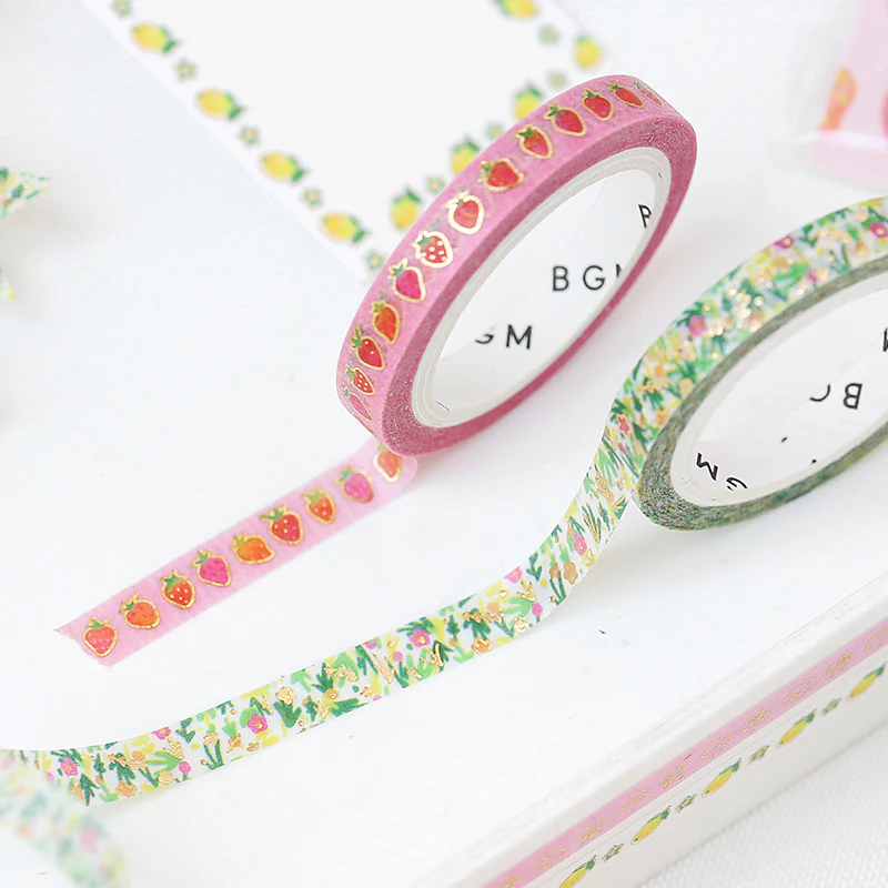 BGM Foil Stamping Masking Tape - The Flowers Bloom - Image 3