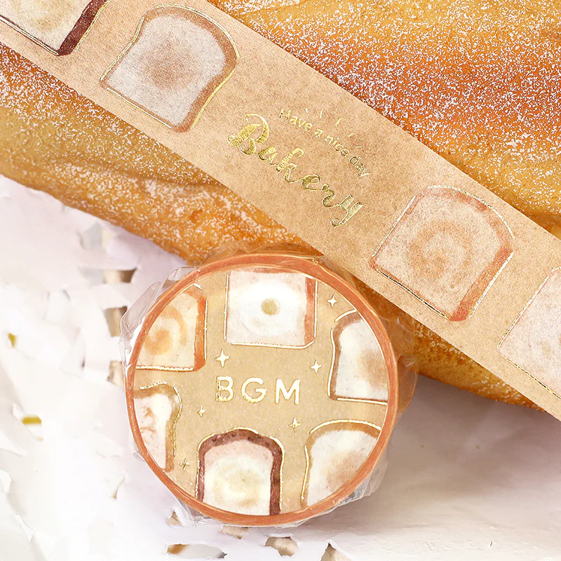 BGM Foil Stamping Masking Tape - Toast Everyday - Image 4