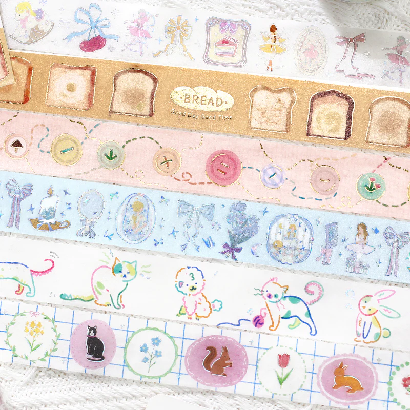 BGM Foil Stamping Masking Tape - Toast Everyday - Image 6