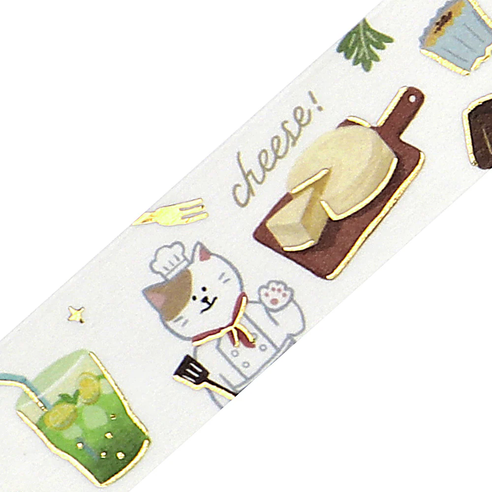 BGM Foil Stamping Masking Tape: World Cafe Travel - France - Image 2