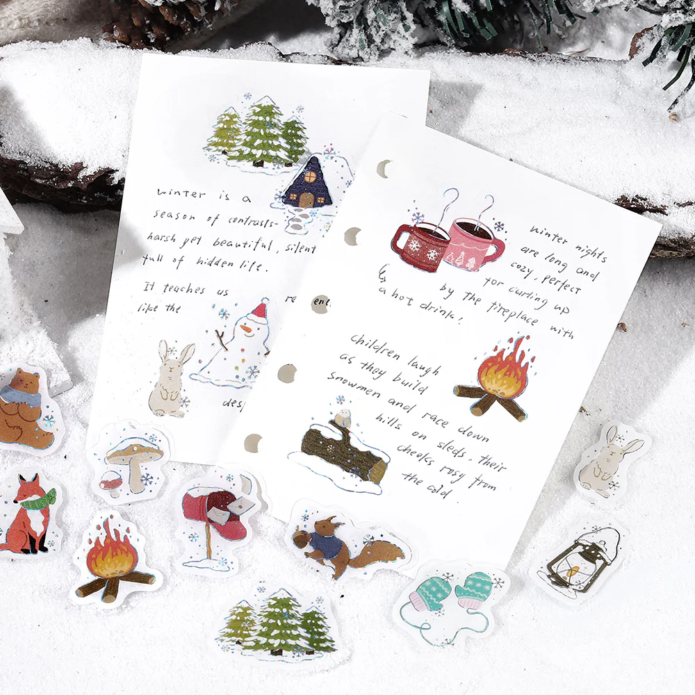 BGM Foil Stamping Winter Limited Edition Flake Seal - Winter Coming - Image 4
