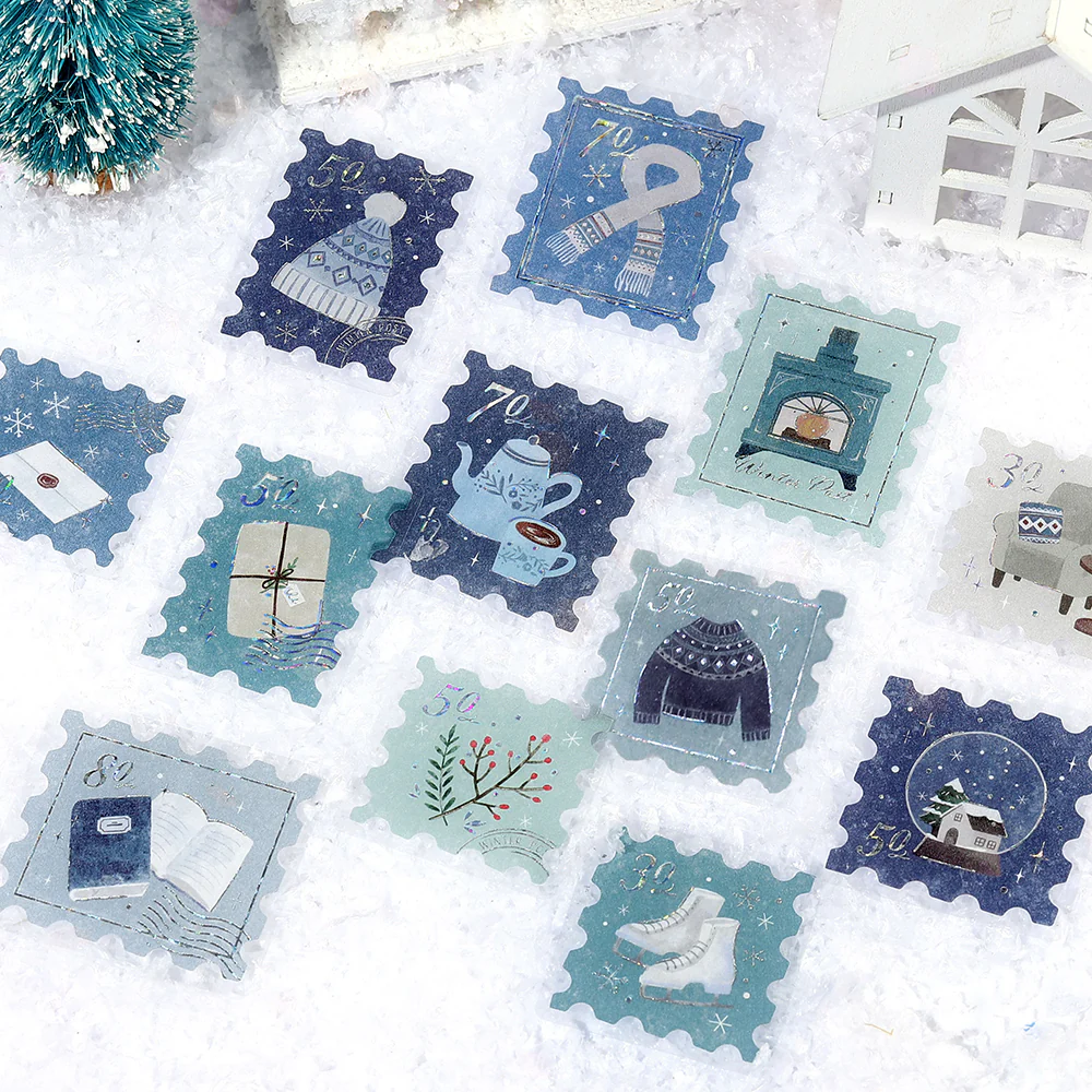 BGM Foil Stamping Winter Limited Edition Flake Seal - Winter Letter - Image 3