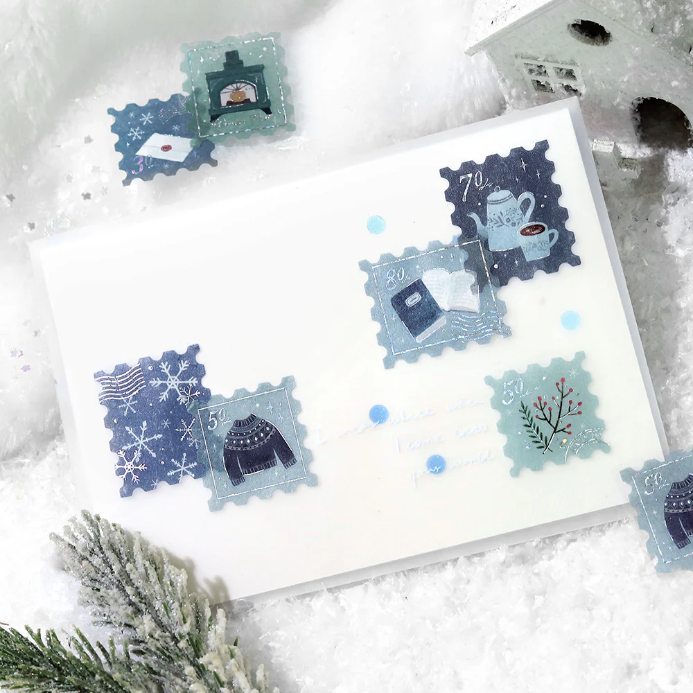 BGM Foil Stamping Winter Limited Edition Flake Seal - Winter Letter - Image 4