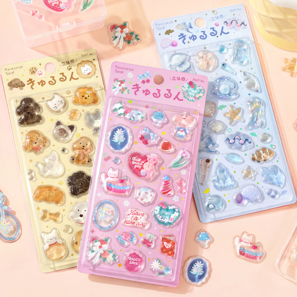 BGM Kyururun Seal: Fluffy Animals - Image 5