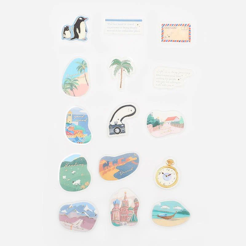 BGM Lifestyle World Travel Flake Seal - Image 2