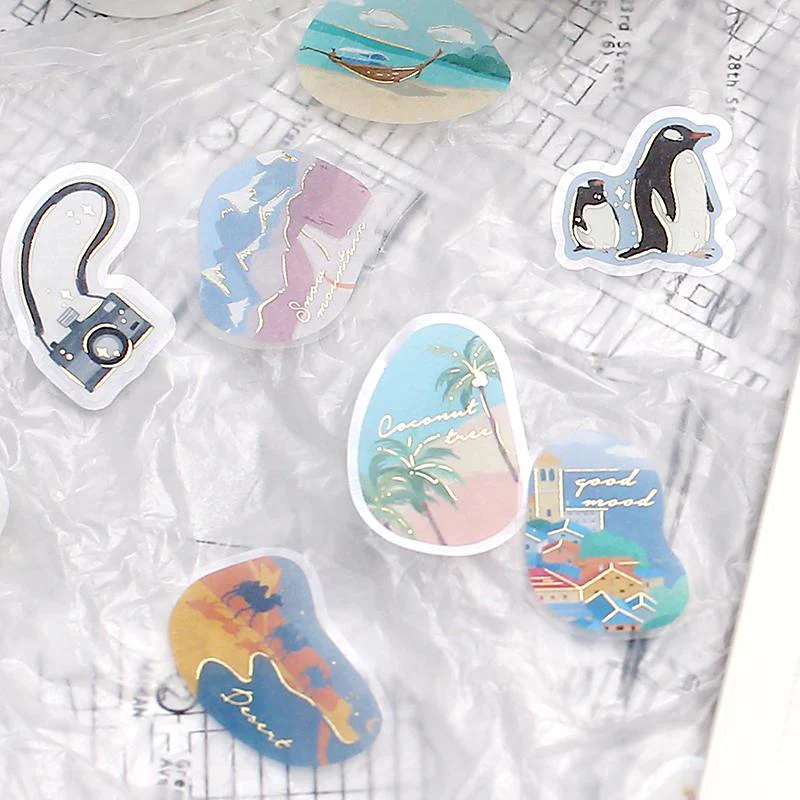 BGM Lifestyle World Travel Flake Seal - Image 3