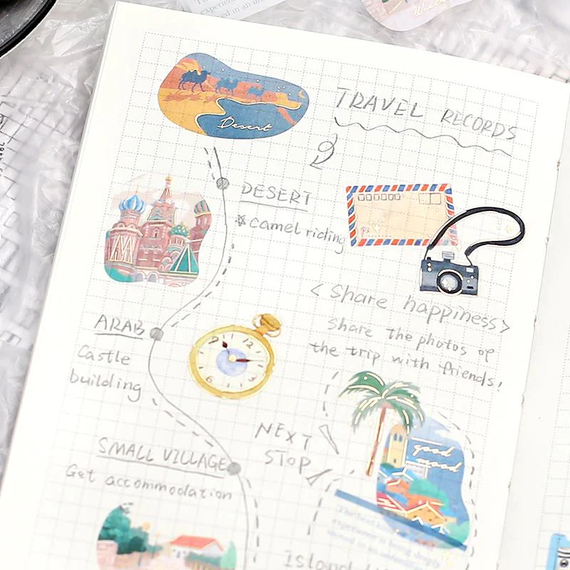 BGM Lifestyle World Travel Flake Seal - Image 4