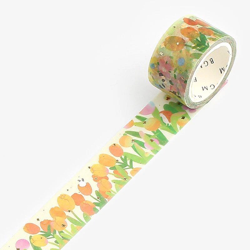 BGM Little World Tulip Garden Masking Tape - Image 2