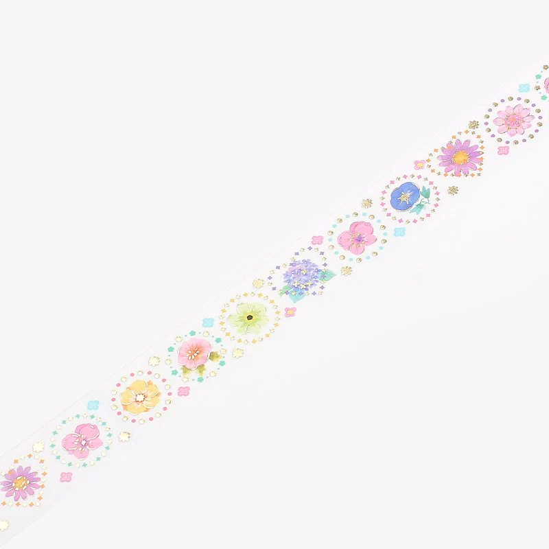 BGM Round Flower Washi Tape - Image 3