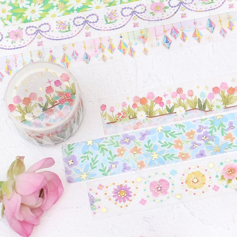 BGM Round Flower Washi Tape - Image 5