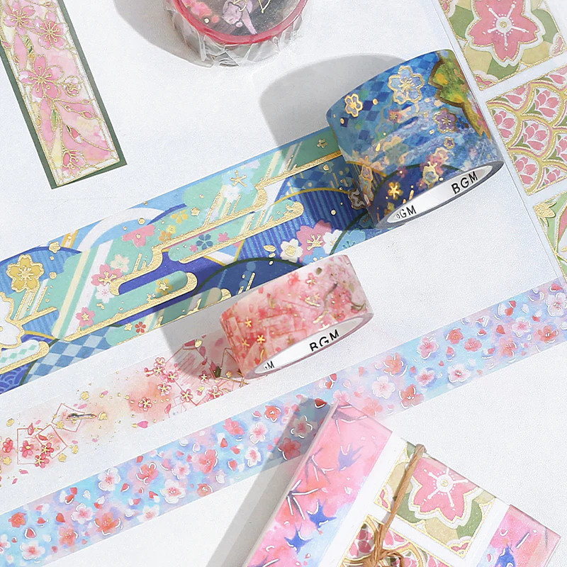 BGM Sakura Limited Edition 2024 Masking Tape - Sakura Shadow - Image 3