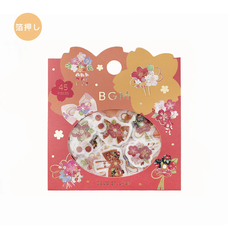 BGM Sakura Kobo Limited Edition 2024 Flake Seal - Scarlet - Image 2