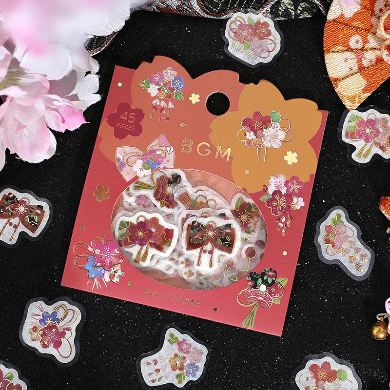 BGM Sakura Kobo Limited Edition 2024 Flake Seal - Scarlet - Image 5