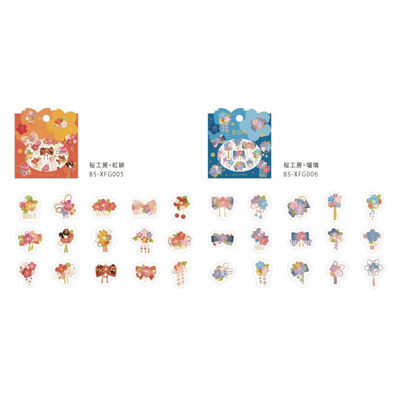 BGM Sakura Kobo Limited Edition 2024 Flake Seal - Scarlet - Image 6