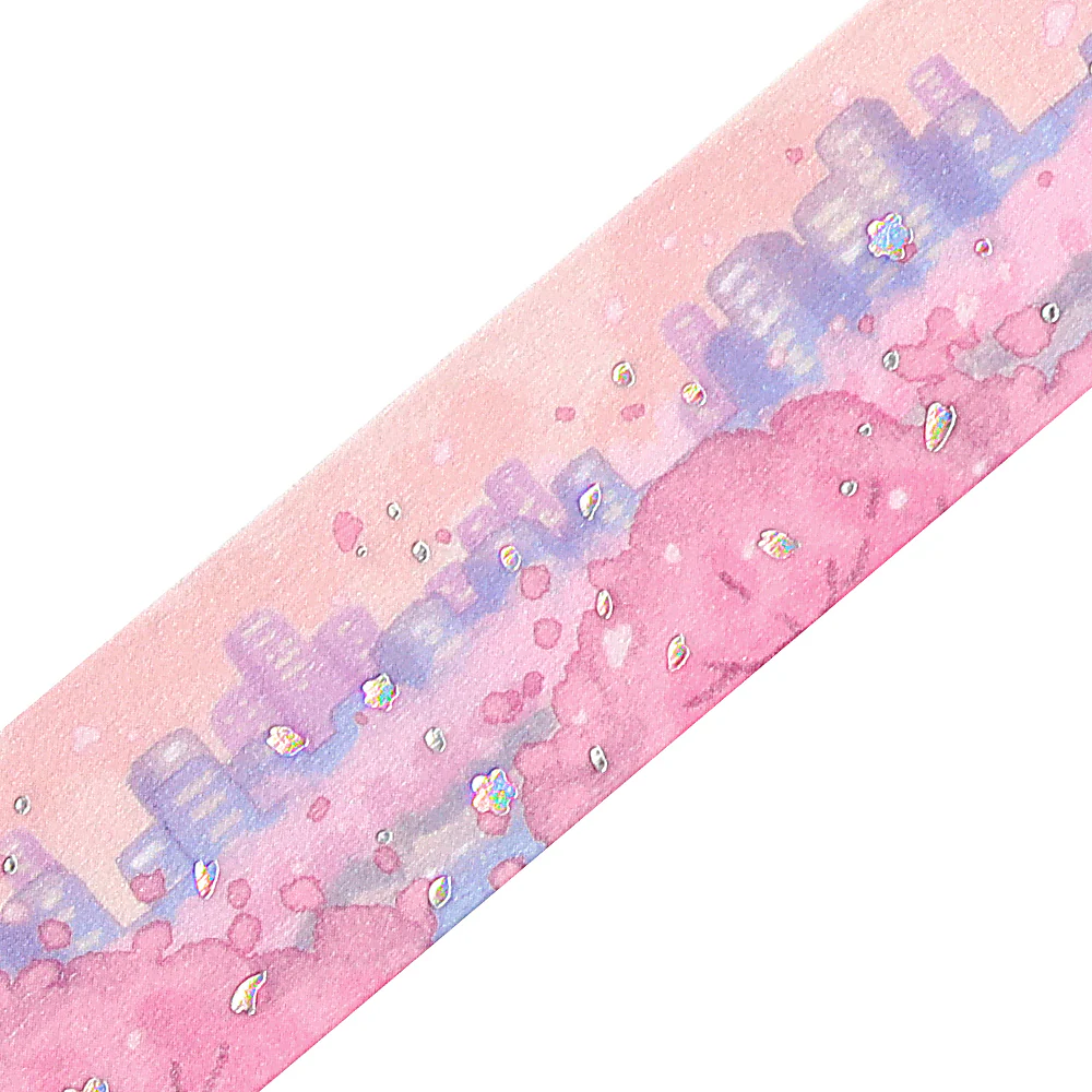 BGM Sakura Limited Masking Tape: Sakura - Cherry Blossoms in Bloom - Image 2
