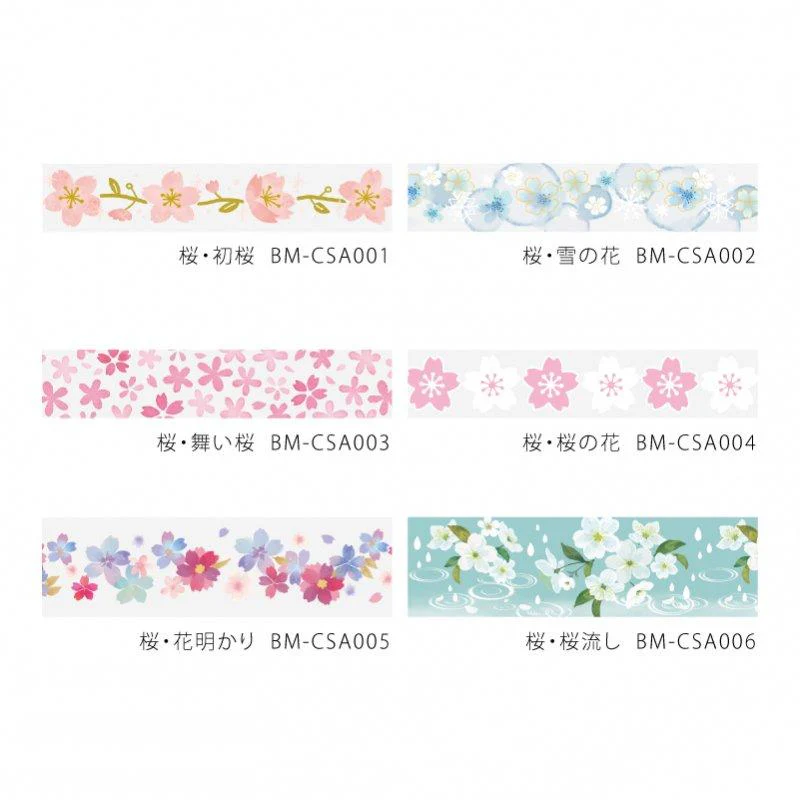 BGM Sakura Maizakura Clear Tape - Image 7