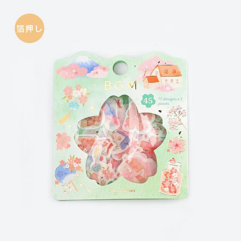 BGM Sakura Village Flake Seal - Image 2