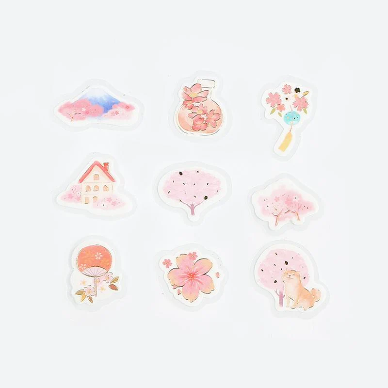 BGM Sakura Village Flake Seal - Image 3