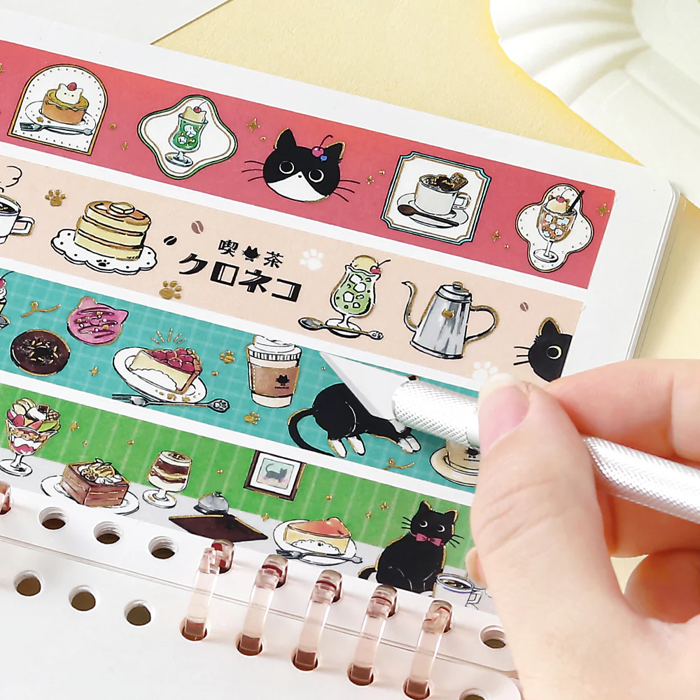 BGM Sticker Collection Album: Black Cat and Lemon Cake - Image 5