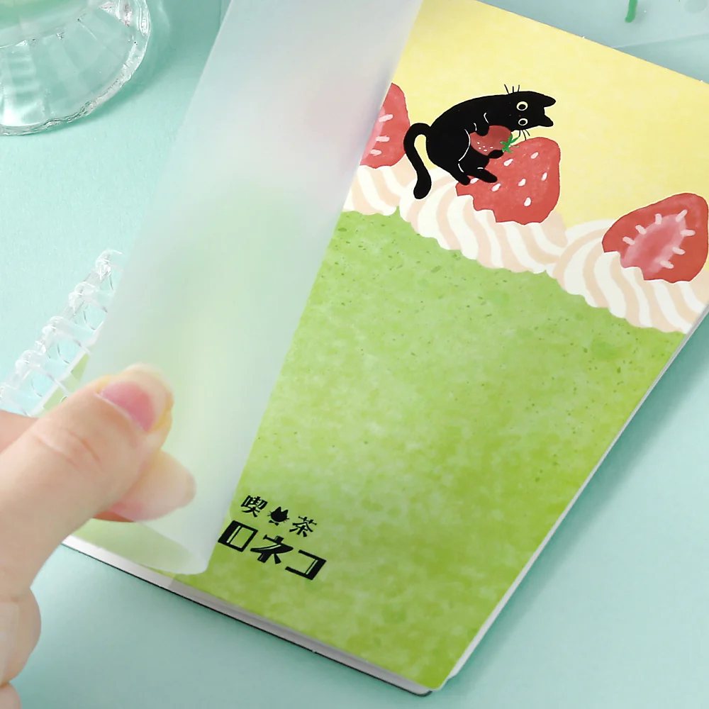 BGM Sticker Collection Album: Black Cat and Strawberry Cake - Image 4