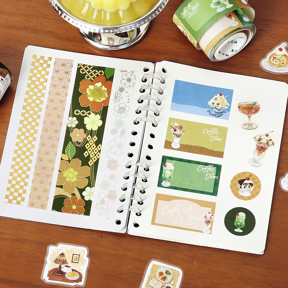 BGM Sticker Collection Album: Café à la Mode Cream Soda - Image 5