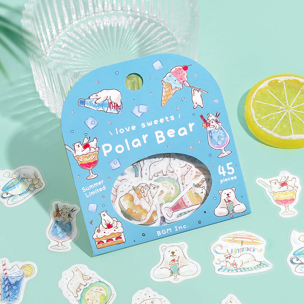 BGM Summer Limited Flake Seal - Polar Bear Sweets - Image 4