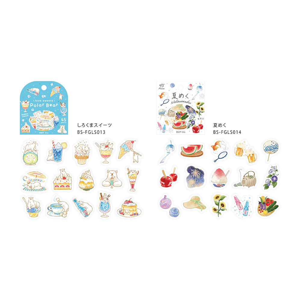BGM Summer Limited Flake Seal - Polar Bear Sweets - Image 7