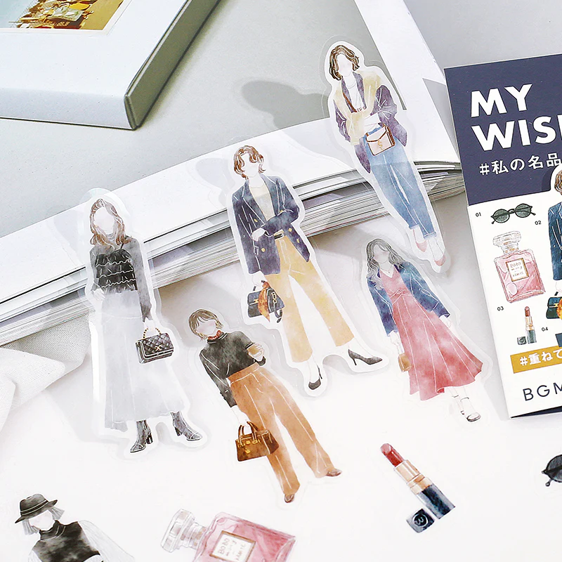 BGM Coordinating Stickers: Today's Me - List of Luxury Items - Image 3
