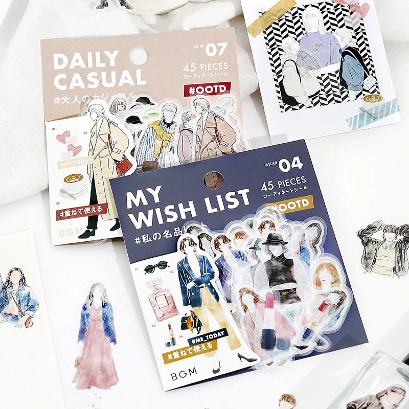 BGM Coordinating Stickers: Today's Me - List of Luxury Items - Image 4