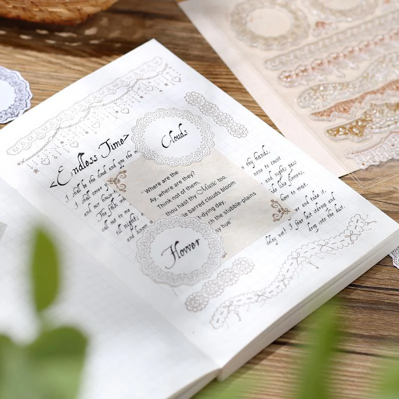 BGM Vintage Lace Clear Stamp - Image 4