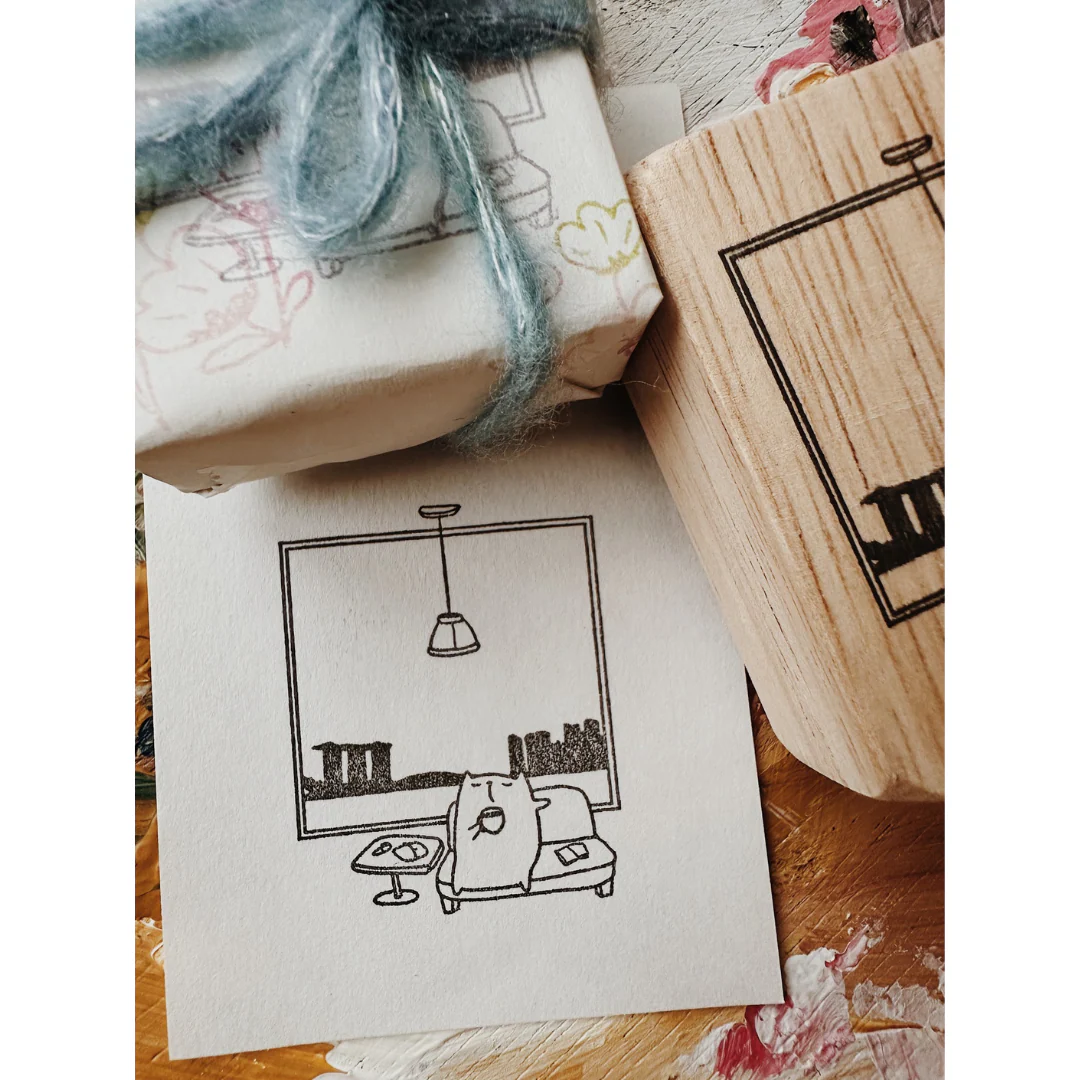 Catdoo x Cityluxe Stamps - Cat’s Singapore Bay View - Image 4