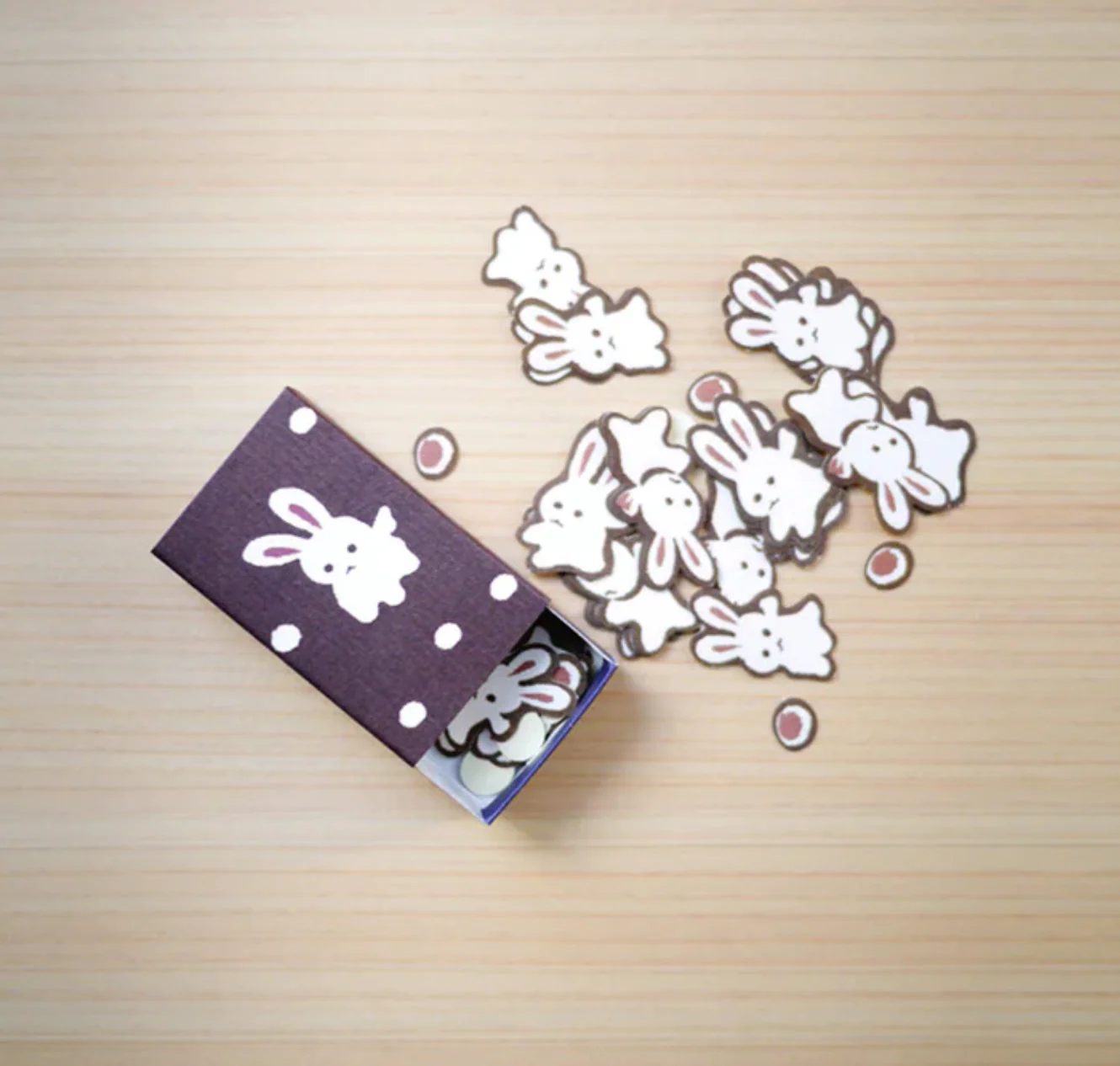 Classiky x Yonagado Matchbox Small Sticker Snowy Day - Image 2