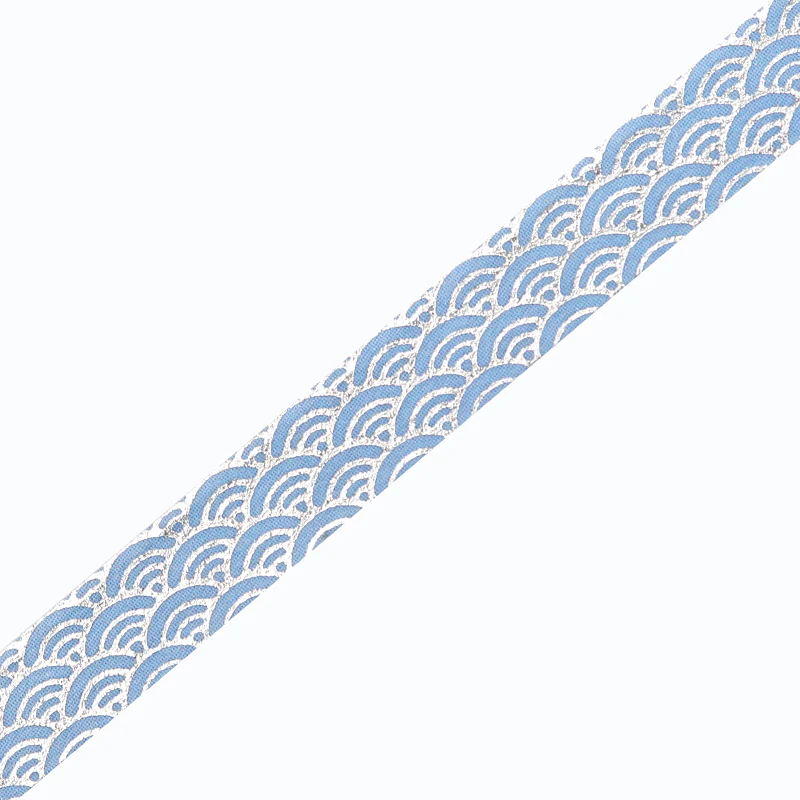 BGM Foil Stamping Masking Tape - Traditional Pattern / Seigaiha - Image 2