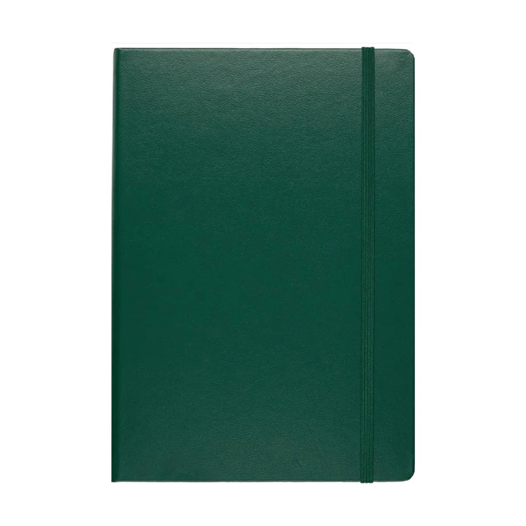Leuchtturm1917 Natural Colours A5 Medium Softcover Notebook - Dotted / Forest Green - Image 2