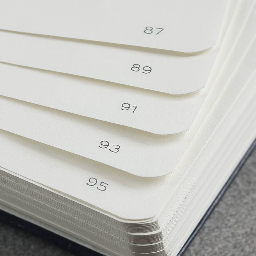 Leuchtturm1917 Natural Colours A5 Medium Softcover Notebook - Dotted / Forest Green - Image 3
