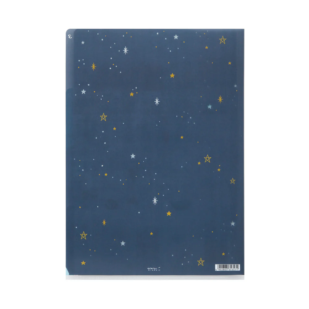Midori 3 Pockets Clear Folder A4 Science Tools - Image 2