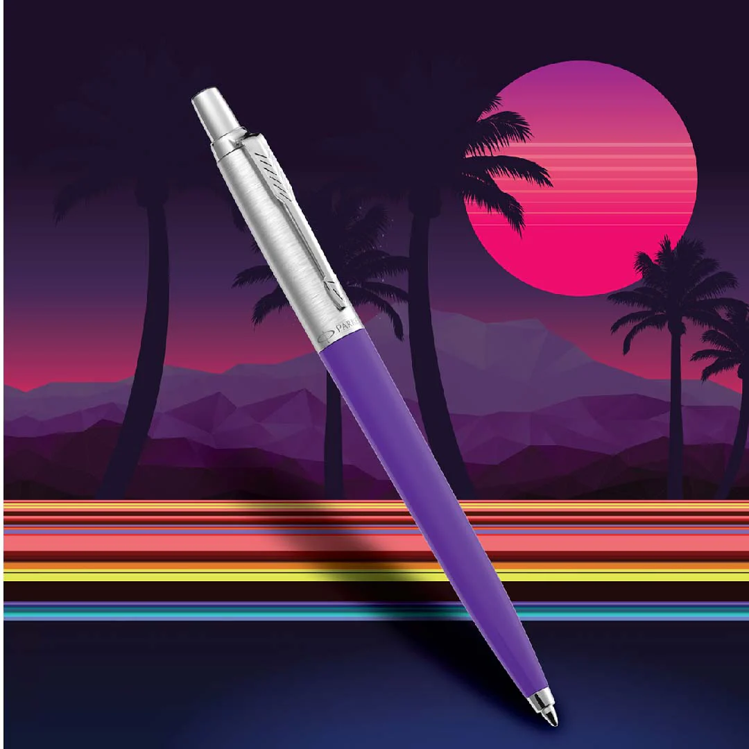 Parker Jotter Originals CT Ballpoint Pen - Indigo Pen - Image 5