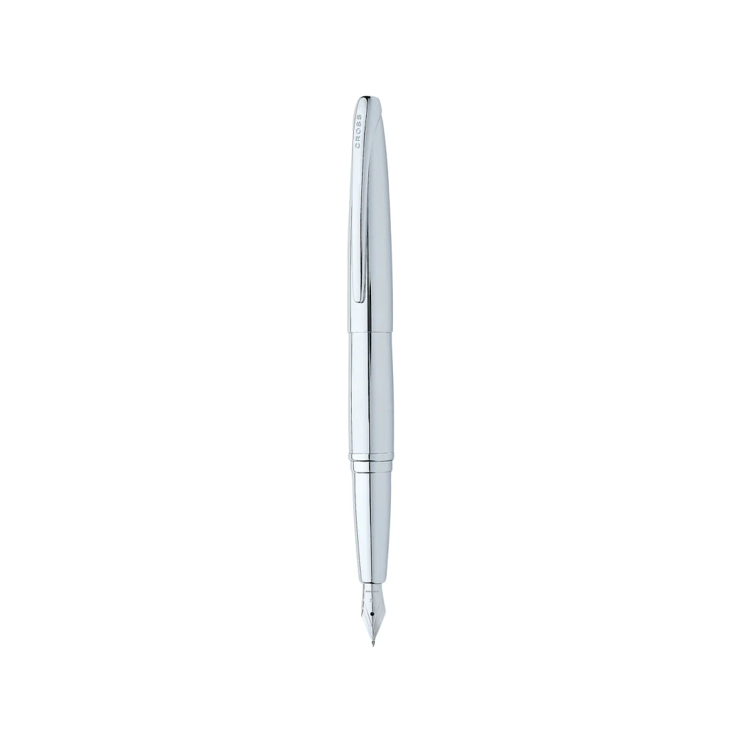 Cross ATX Pure Chrome Fountain Pen - Image 2