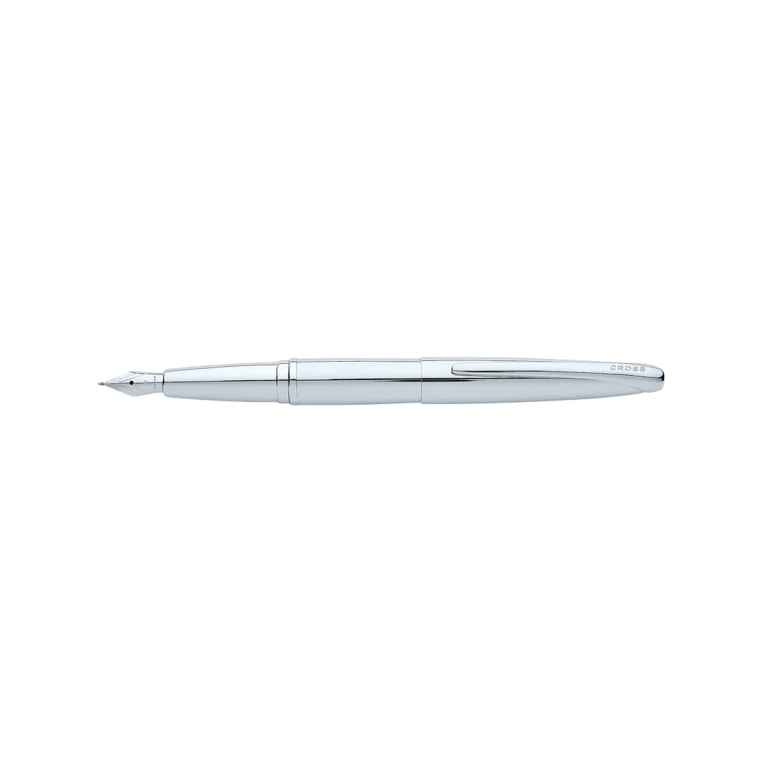 Cross ATX Pure Chrome Fountain Pen - Image 4