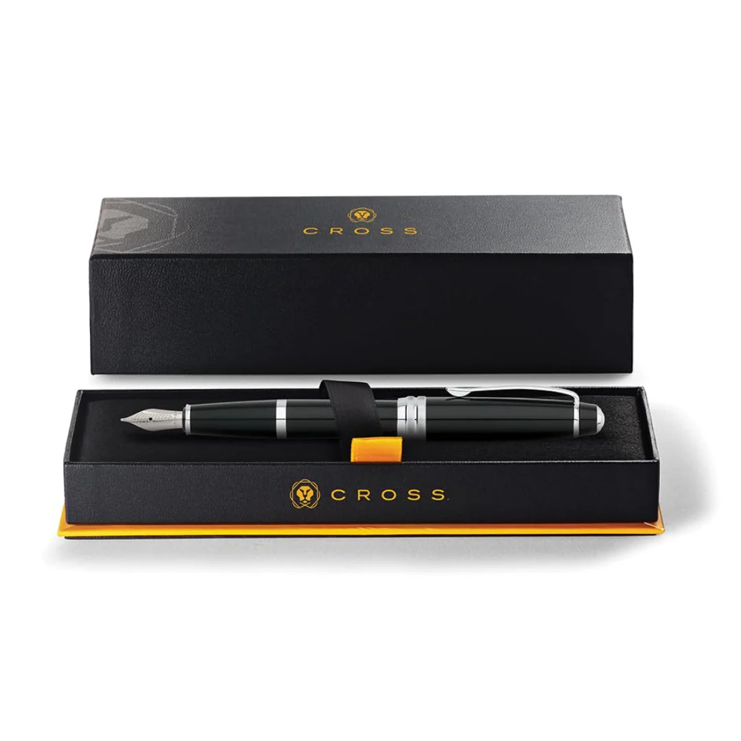Cross Bailey Fountain Pen - Black Lacquer (Medium) - Image 10