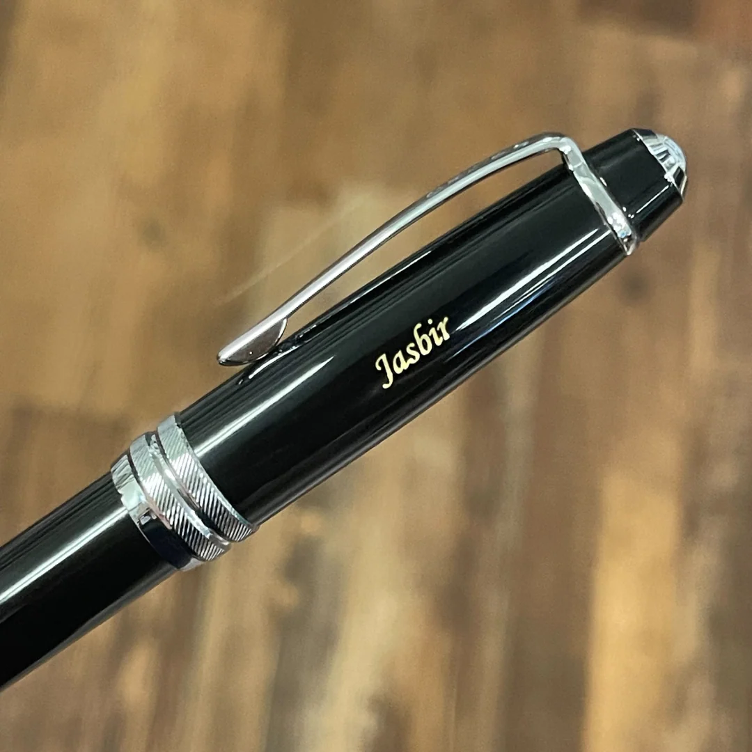 Cross Bailey Fountain Pen - Black Lacquer (Medium) - Image 7