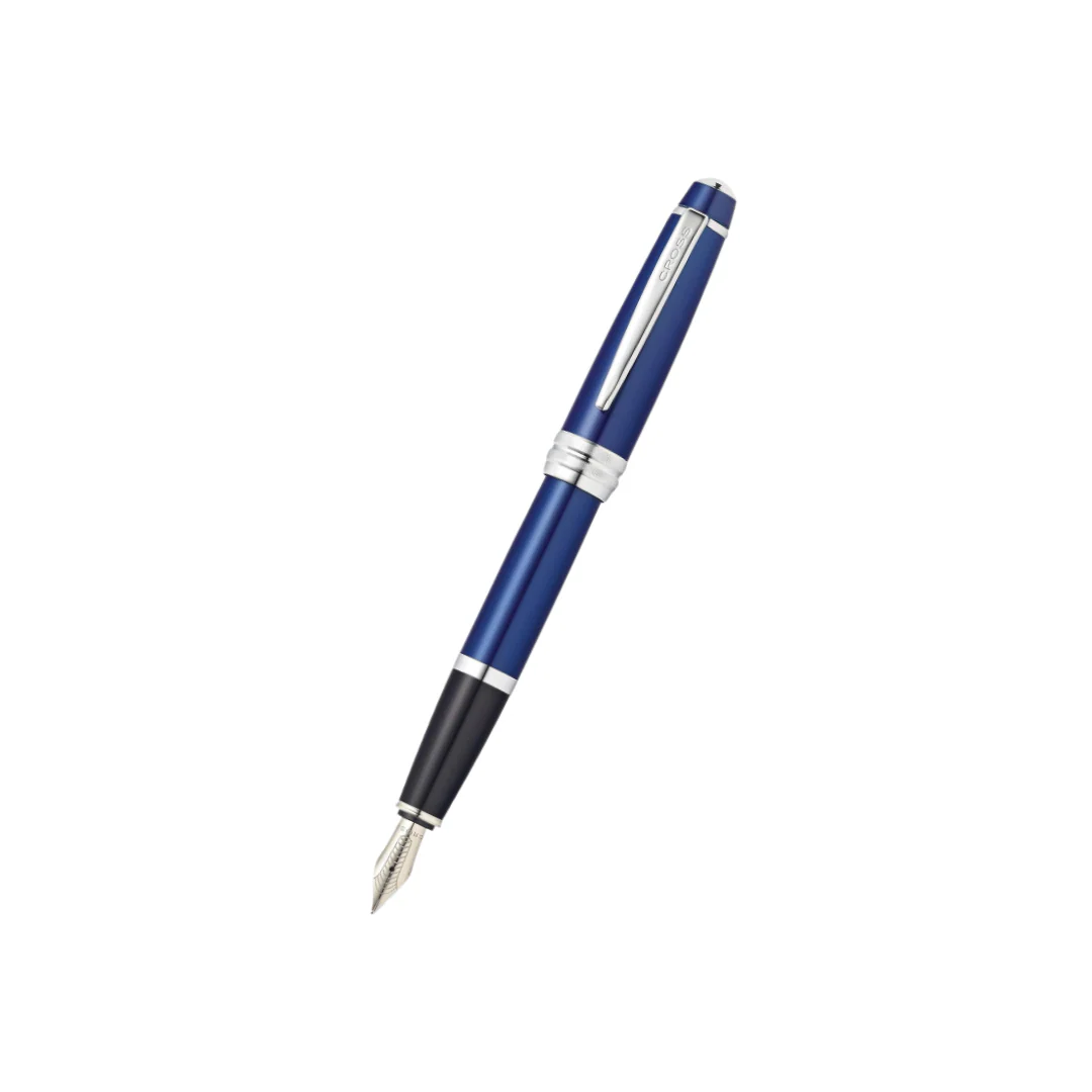 Cross Bailey Fountain Pen - Blue Lacquer (Medium)