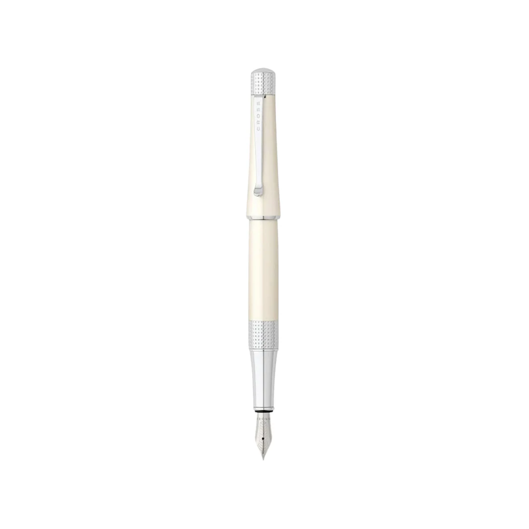 Cross Beverly Fountain Pen - White Lacquer - Image 2