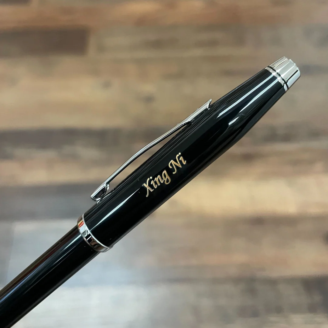 Cross Century II Black Lacquer Ballpoint Pen - Image 5