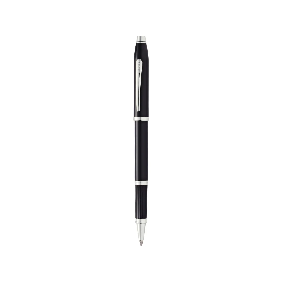 Cross Century II Black Lacquer Rollerball Pen - Image 2