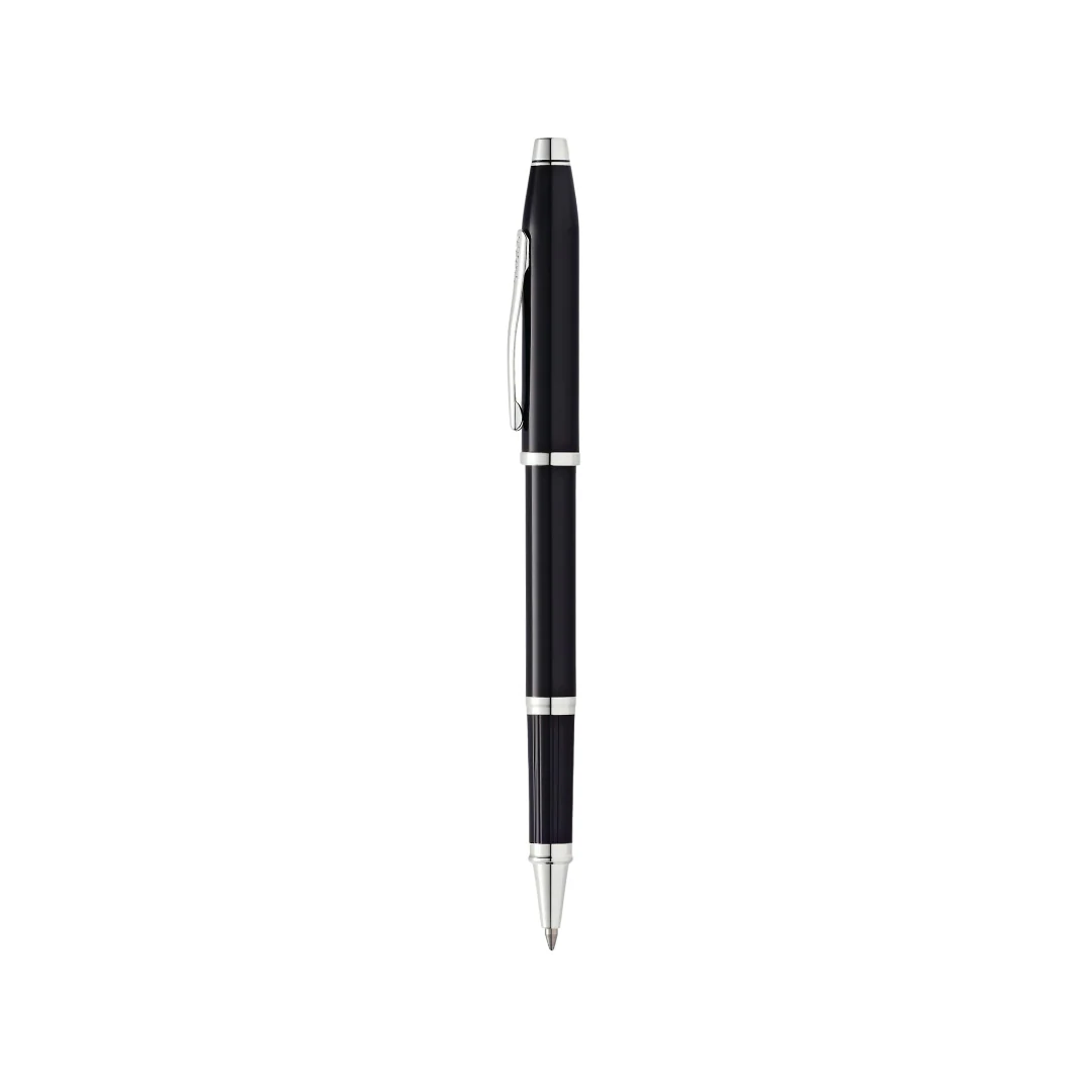 Cross Century II Black Lacquer Rollerball Pen - Image 3