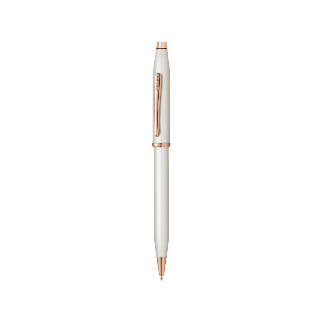 Cross Century II Pearlescent White Ballpoint Pen - Image 2