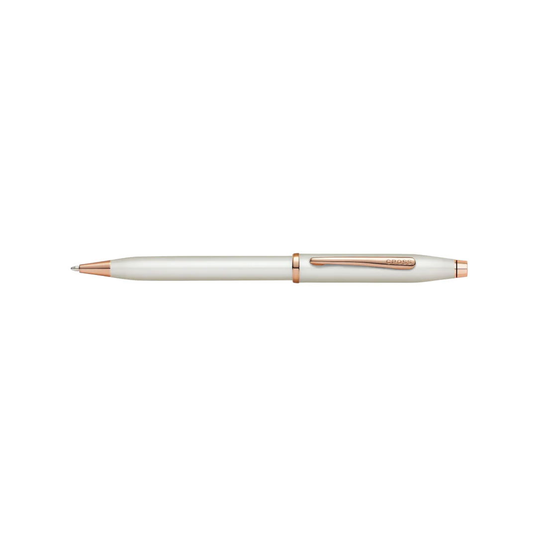 Cross Century II Pearlescent White Ballpoint Pen - Image 4