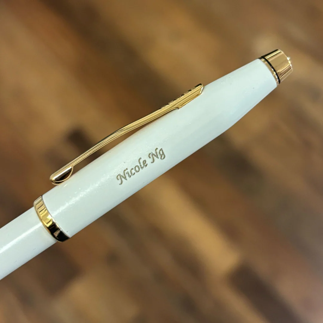 Cross Century II Pearlescent White Ballpoint Pen - Image 6